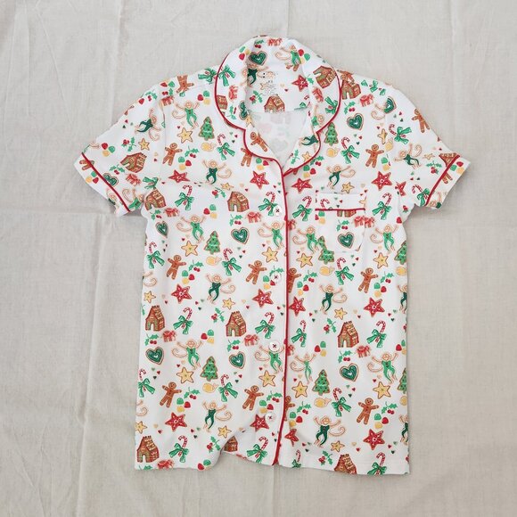 Roller Rabbit Gingerbread Party Pajamas Set - XS - Picture 7 of 15